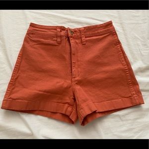 Madewell Canvas Shorts
